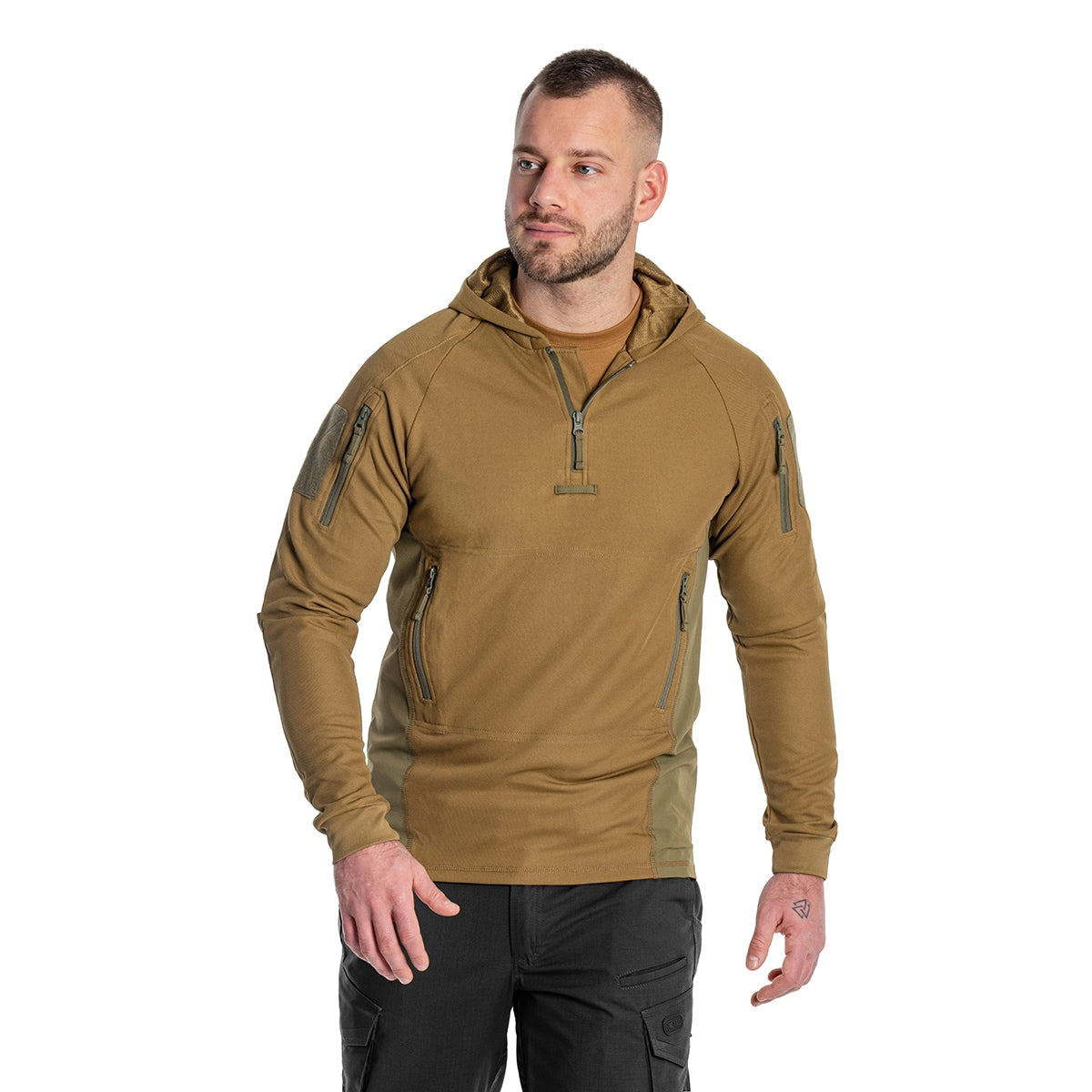 Bluza Helikon Range Hoodie TopCool - Coyote/Adaptive Green