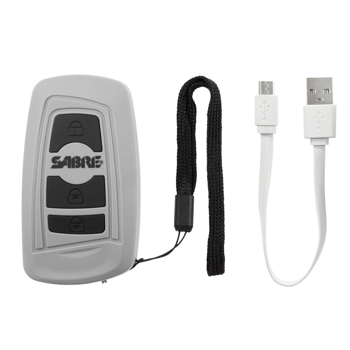 Paralizator Sabre Key Fob Gun - Grey