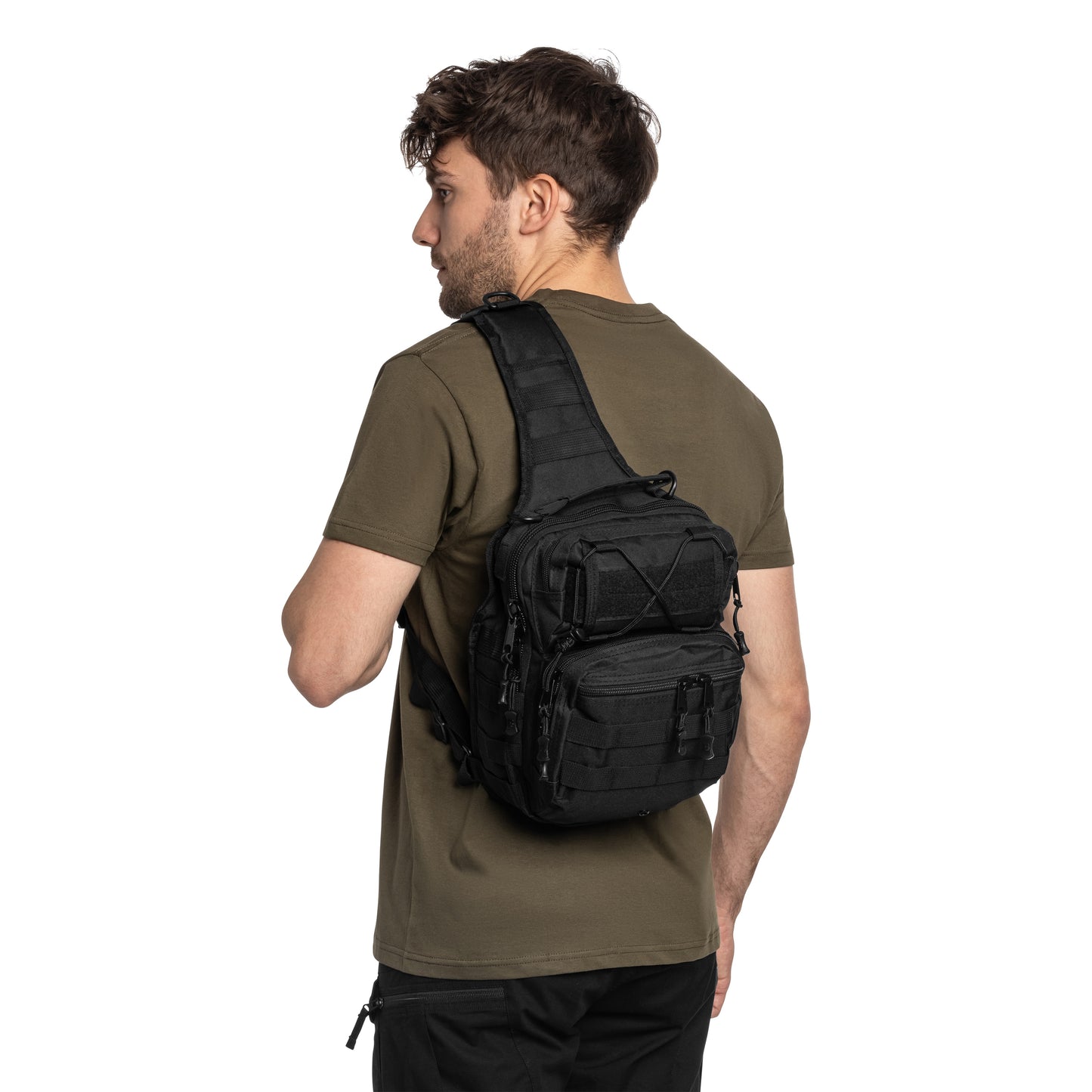 Torba na ramię Badger Outdoor Sling Tactical Large - Black