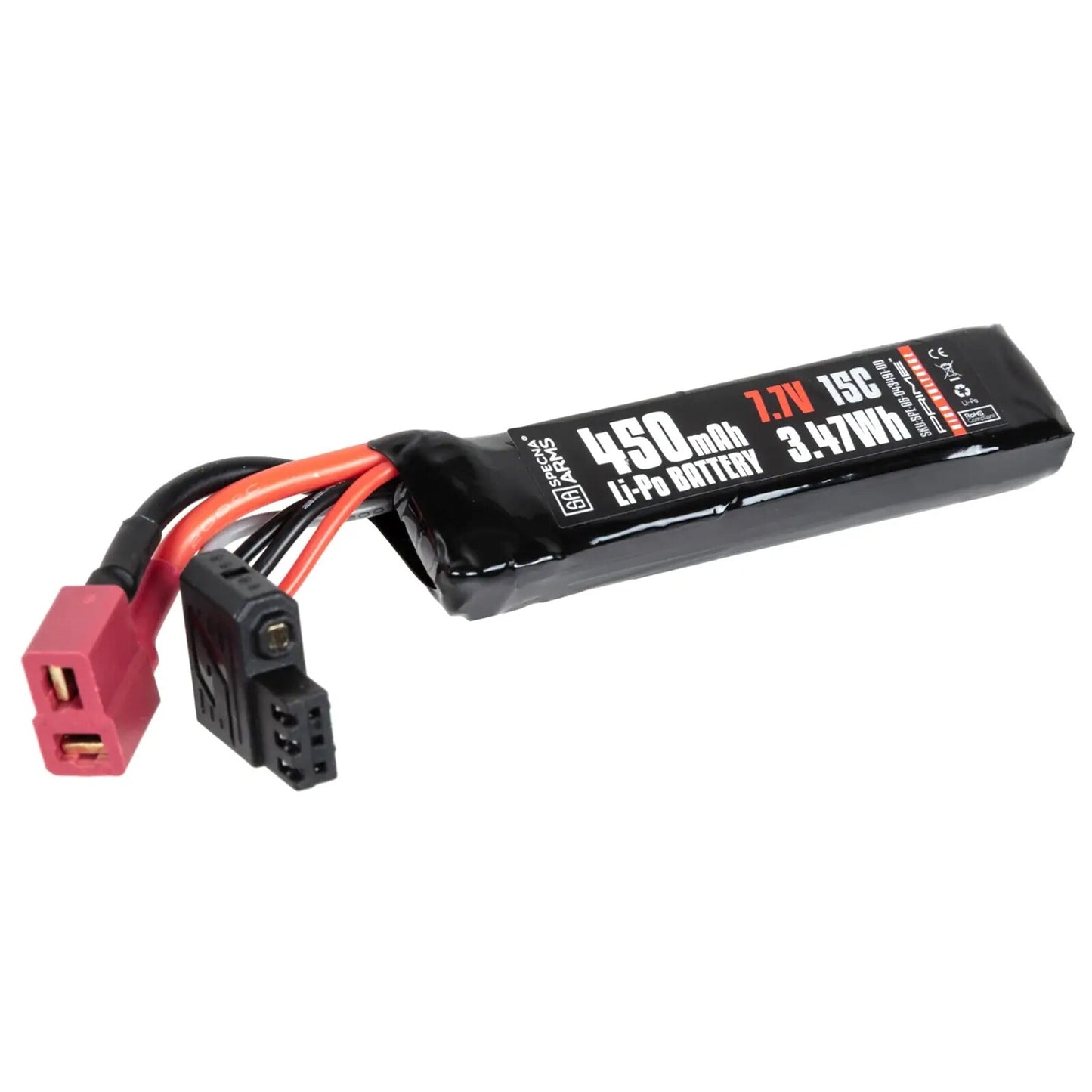 Akumulator ASG Specna Arms x Gens Ace Li-Po 7,7 V 450 mAh G-Tech 15C High Voltage - T-Deans