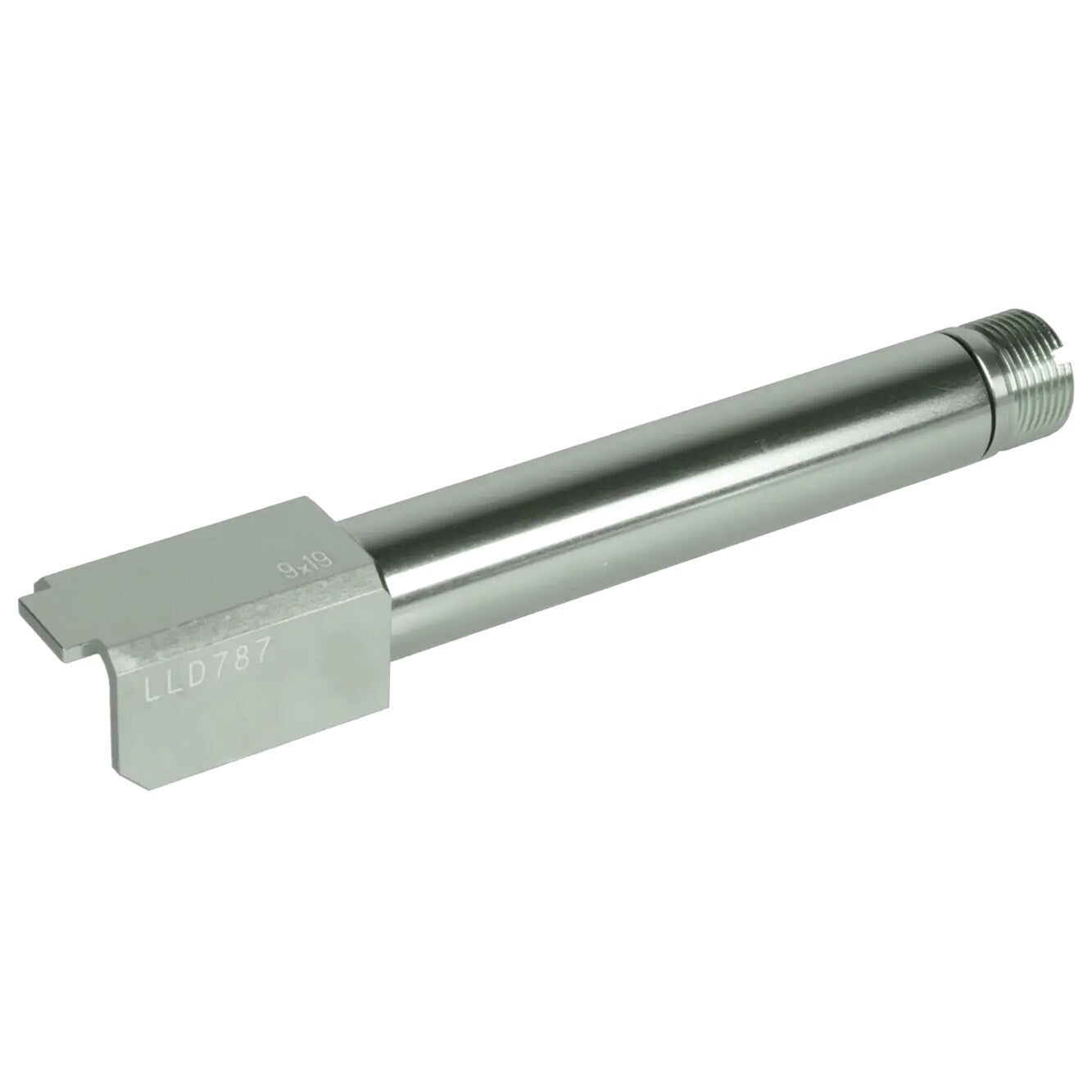 Lufa zewnętrzna Nine Ball Non-Recoiling 2 Way Fixed do replik Tokyo Marui Glock G19 gen.4 - Szara