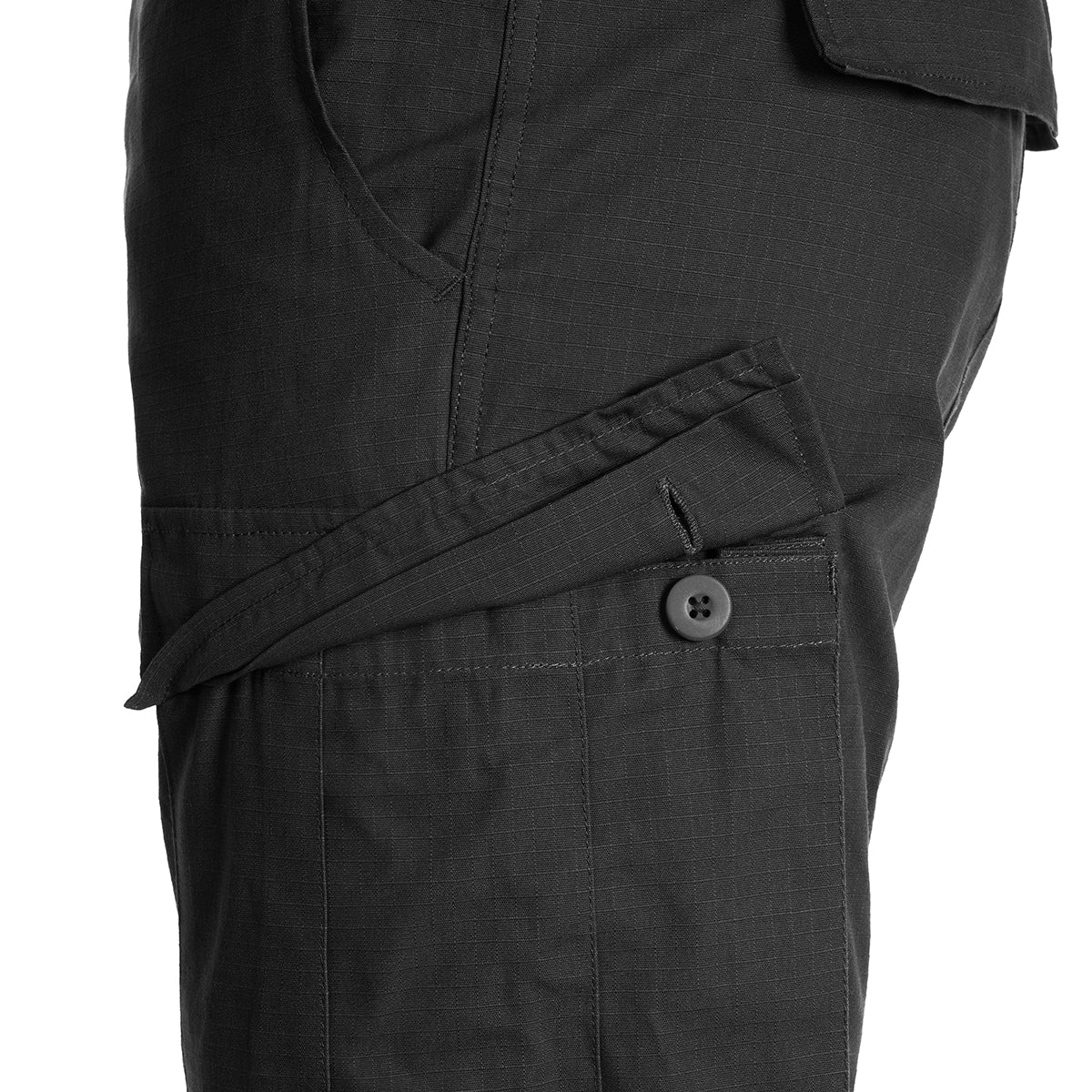 Spodnie wojskowe Mil-Tec Teesar Rip-Stop BDU Slim Fit - Black