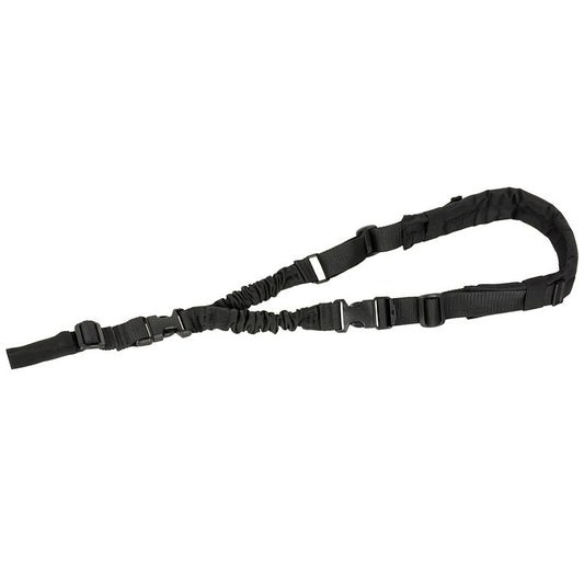 Zawieszenie taktyczne 1-punktowe 8Fields Bungee - black