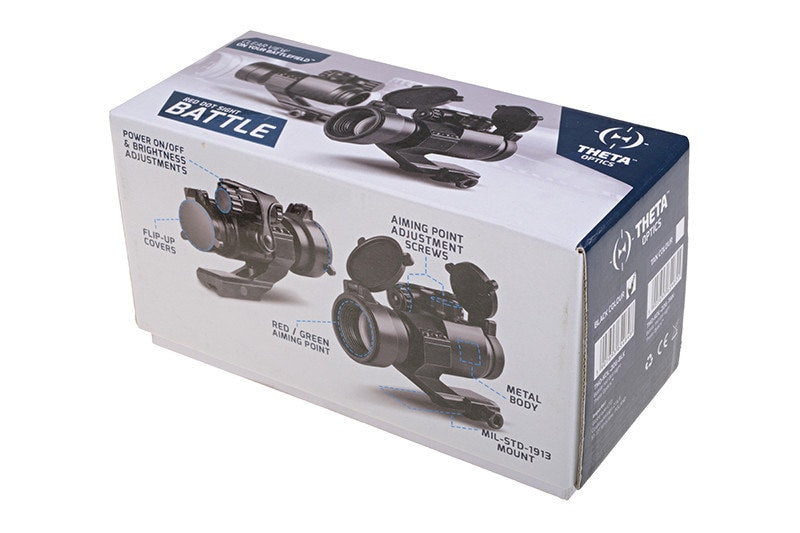 Kolimator Theta Optics Battle 1 x 30 - Tan