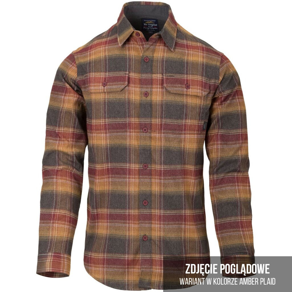 Koszula Helikon GreyMan Polyester/Nylon - Blast Blue Plaid