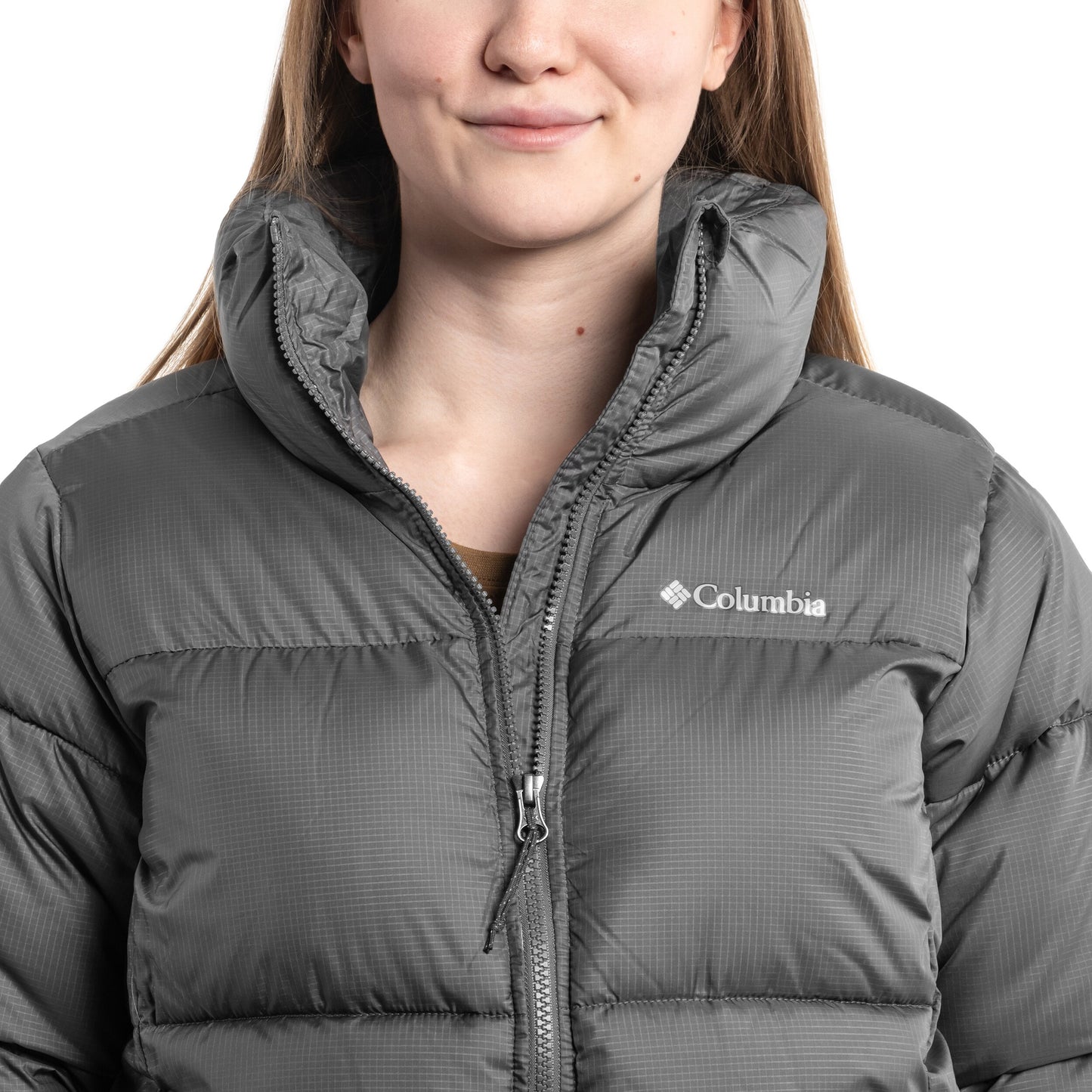 Kurtka damska Columbia Puffect Jacket - City Grey