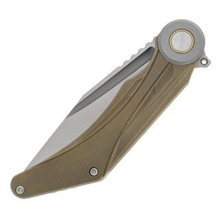 Nóż składany Bestech Knives Seraph M390 - Bronze Titanium/Satin