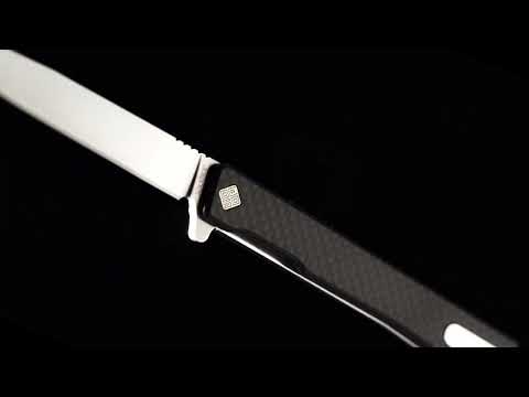 Nóż składany Ocaso Solstice Harpoon Titanium - Black