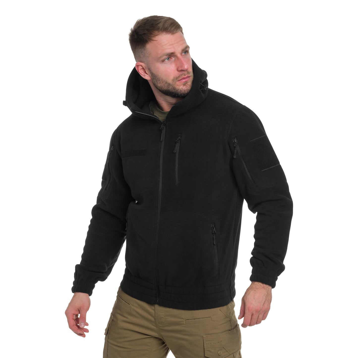Polar Mil-Tec Cold Weather Fleece Jacket GEN.II - Black