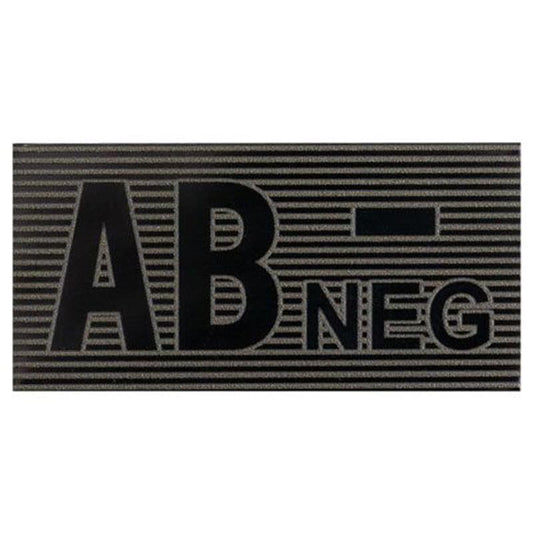 Emblemat Direct Action grupa krwi AB/Rh- Black / Boreal Green