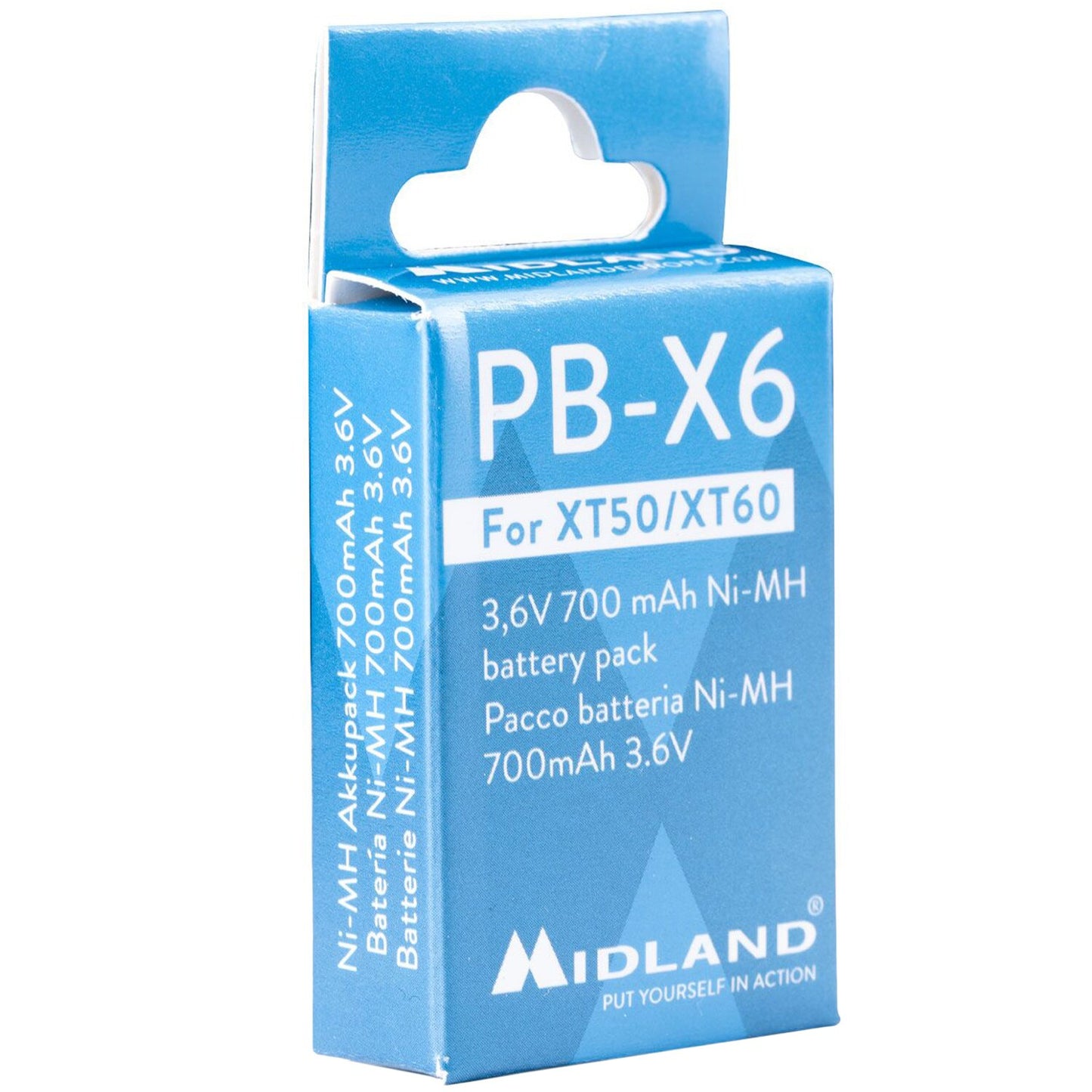 Akumulator Midland PB-X6 Ni-MH 700 mAh do radiotelefonów XT50/XT60
