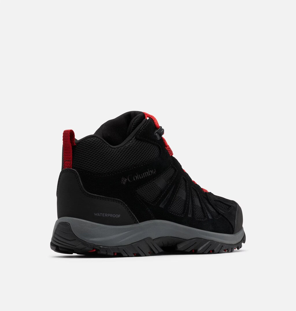 Buty Columbia Redmond III Mid Waterproof - Black/Mountain Red