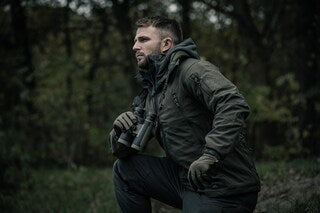 Kurtka Helikon Gunfighter Softshell Shark Skin Windblocker - Taiga Green