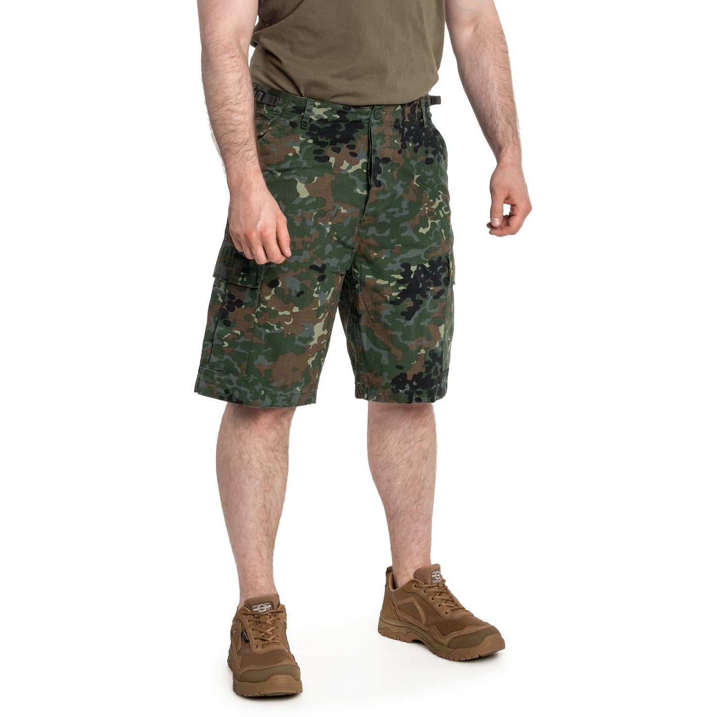 Szorty Brandit BDU Rip-Stop - Flecktarn