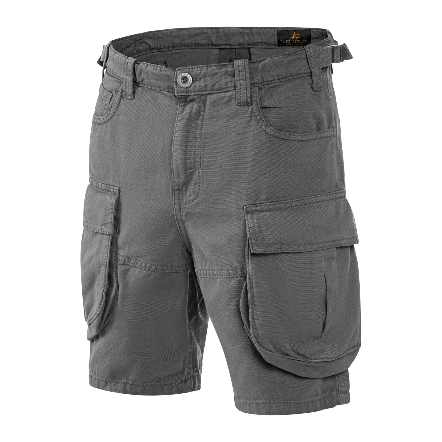 Szorty Alpha Industries Canvas Cargo - Vintage Grey