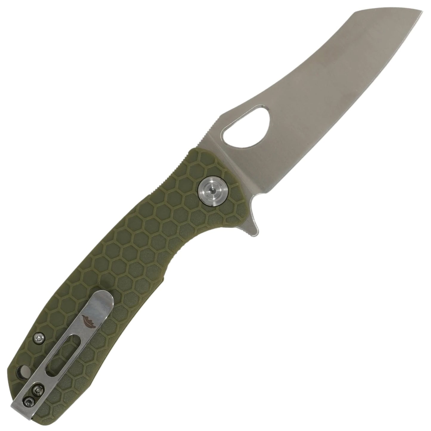 Nóż składany Honey Badger Wharncleaver D2 Large - Green