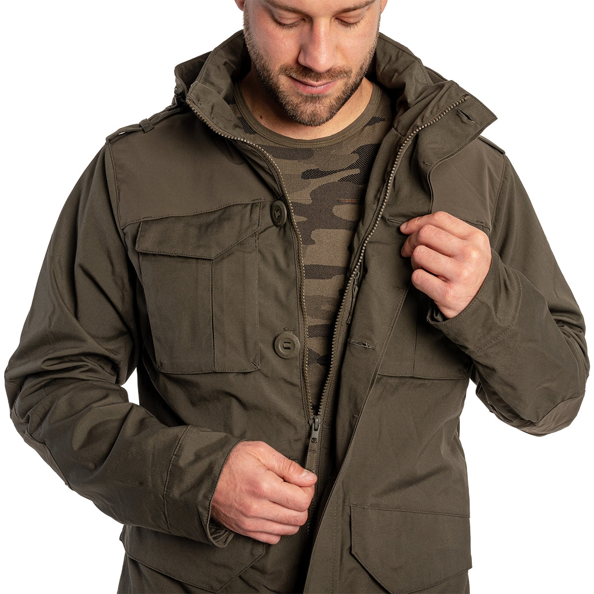 Kurtka Helikon M65 Covert - Taiga Green
