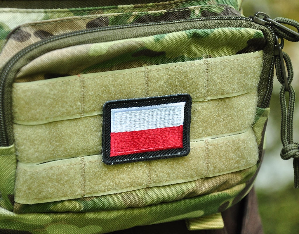 Emblemat "Flaga" wz.814/A/MON