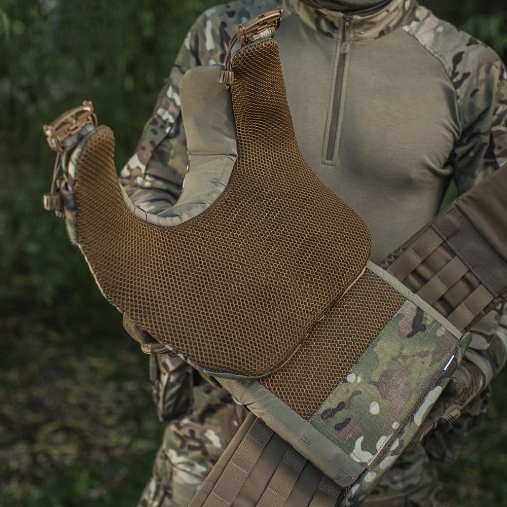 Kołnierz ochronny M-Tac Elite Gen.II na wkłady balistyczne - MultiCam
