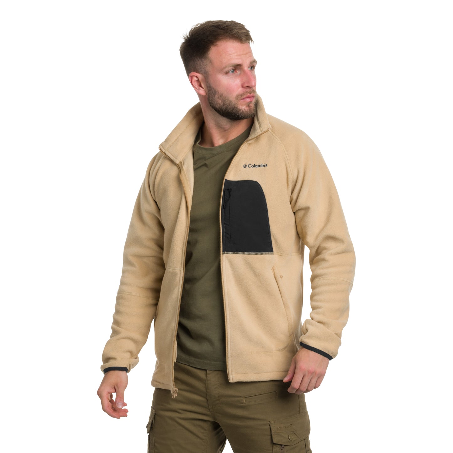 Polar Columbia Rapid Expedition II Full Zip Fleece - Canoe/Shark