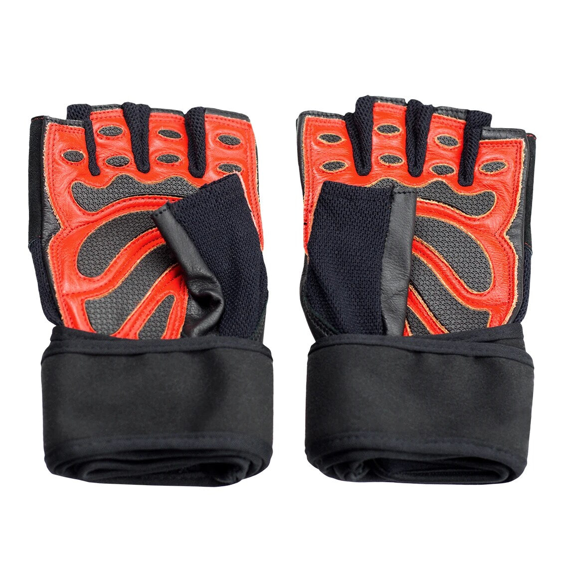 Rękawice na siłownię HMS RST01 - Black/Red