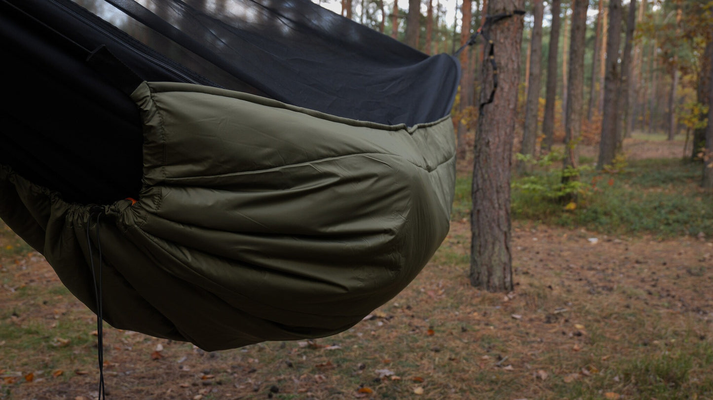 Podpinka hamakowa TigerWood Underquilt Marra 2.0 230 cm - Rescue/Olive