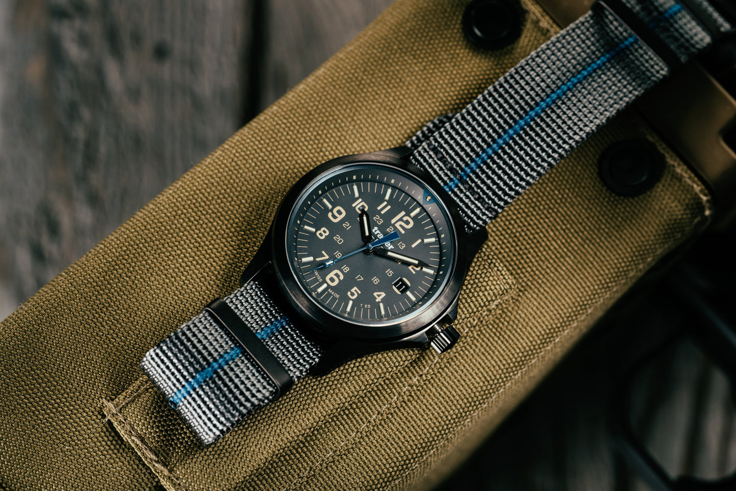 Zegarek Traser P67 Officer Pro TS - Grey/Blue