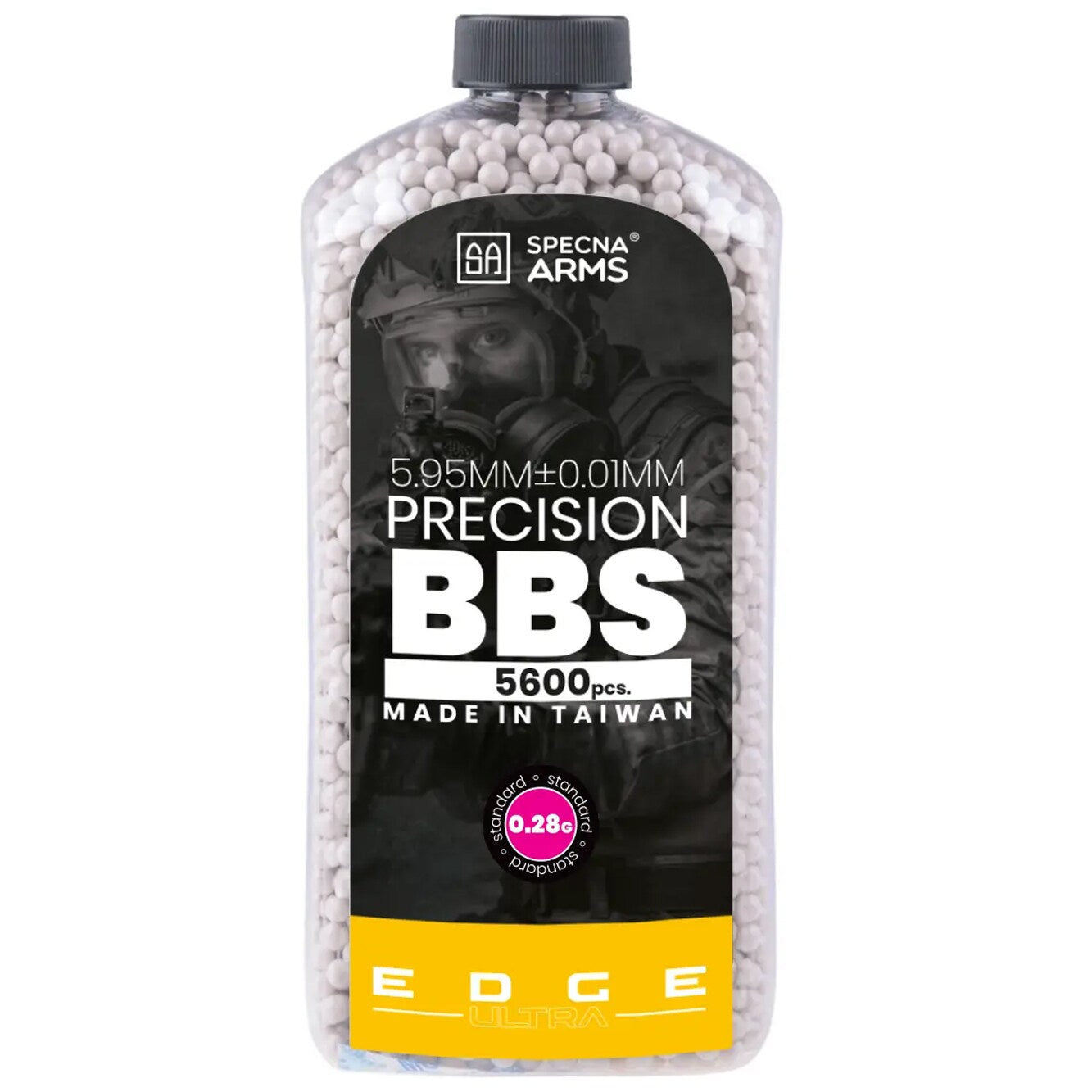Kulki precyzyjne ASG Specna Arms EDGE Ultra 0,28g 5600 szt. - Białe