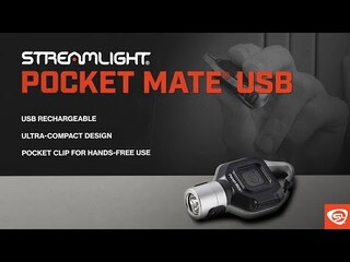 Latarka Streamlight Pocket Mate USB Red- 325 lumenów
