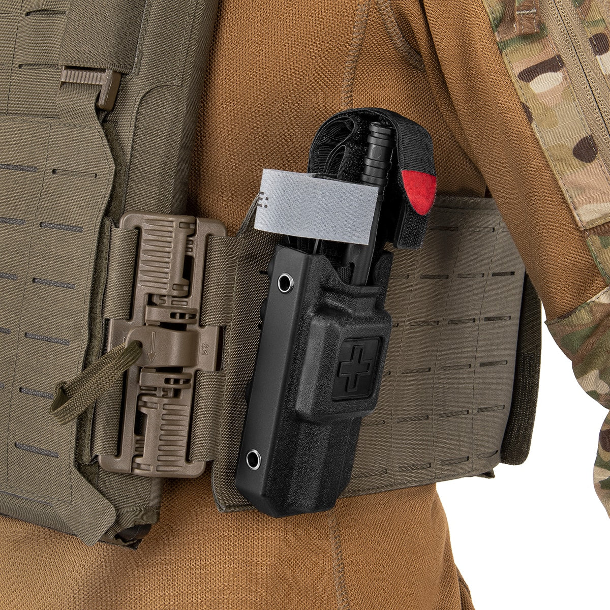 Ładownica JB Tacticals MOLLE ABS na stazę taktyczną - Black