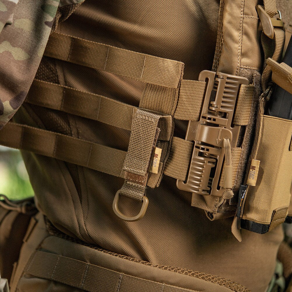 Trok M-Tac D-ring - Coyote