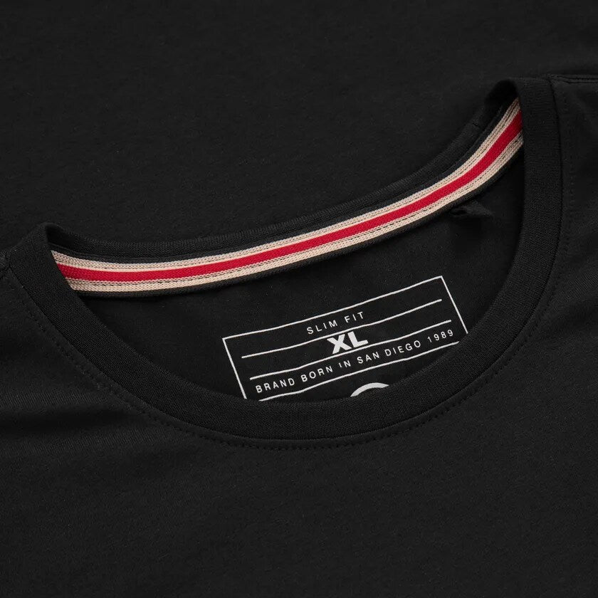 Koszulka T-shirt Pitbull Slim Fit Classic Boxing - Black