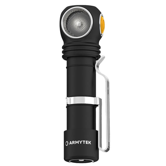 Latarka czołowa i kątowa Armytek Wizard C2 Magnet USB White - 1200 lumenów