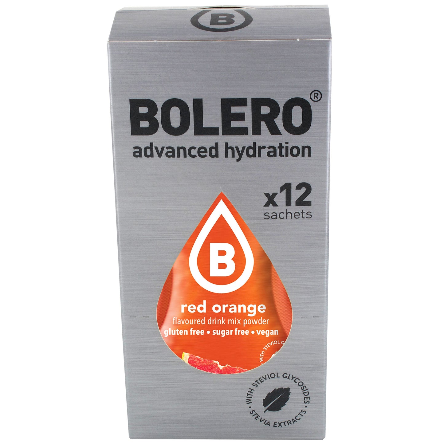 Napój w proszku Bolero Red Orange ze stewią 9 g - 12 szt.