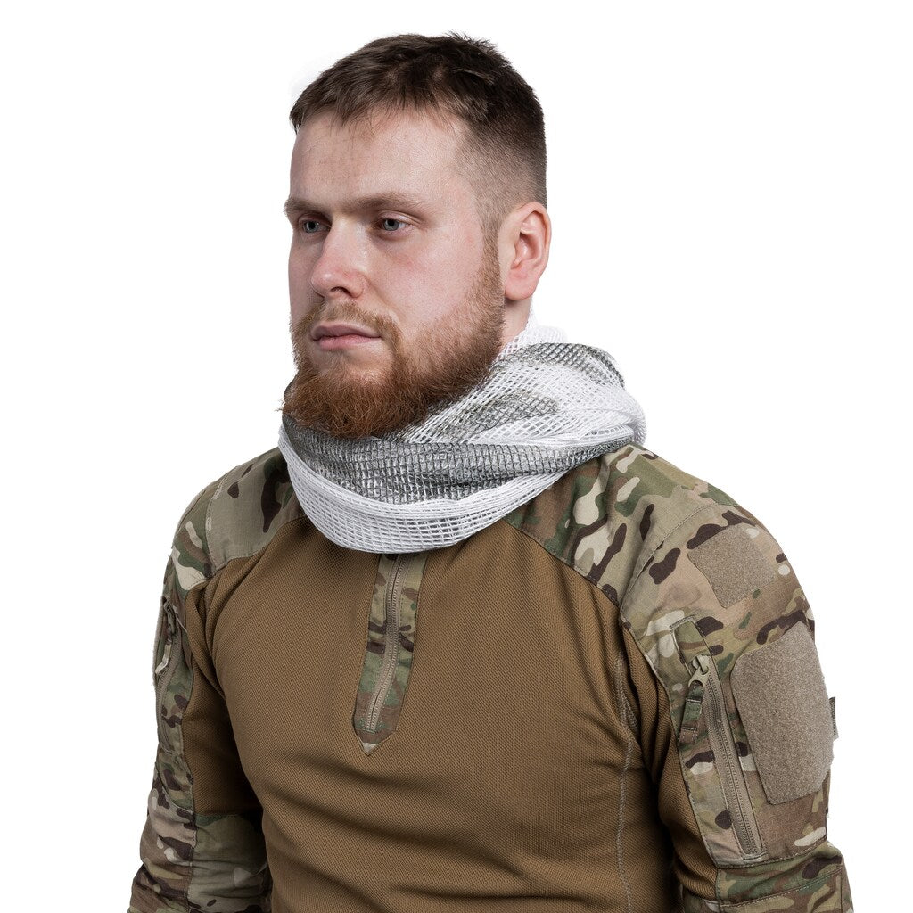 Osobista siatka maskująca Mil-Tec - Snow Camo