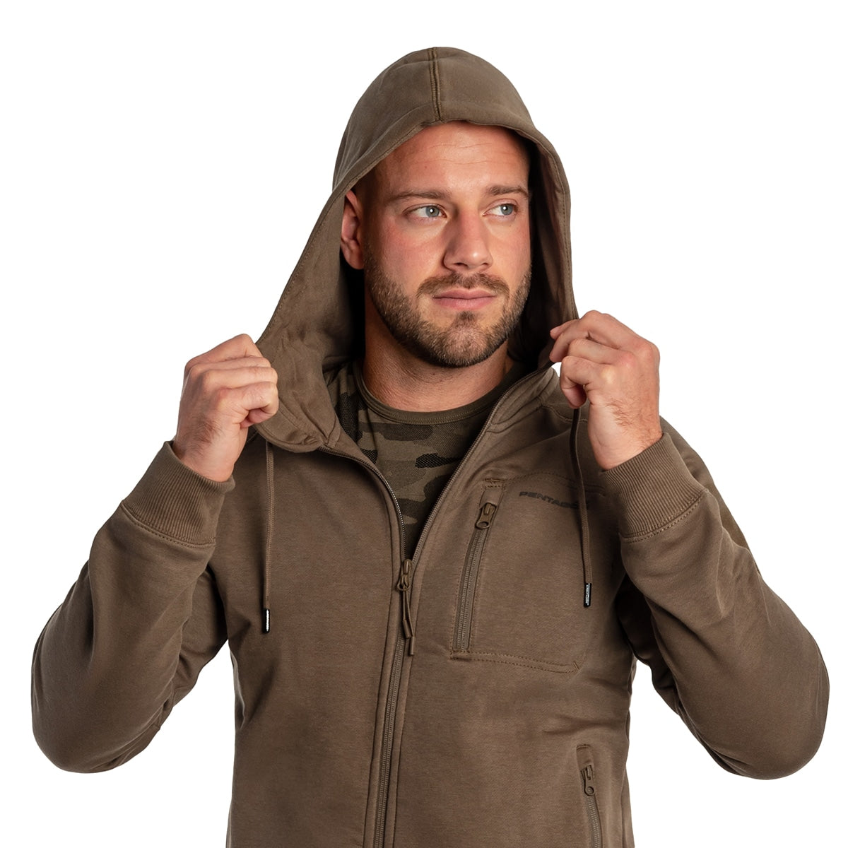Bluza Pentagon Leonidas 2.0 Tactical Hoodie - Terra Brown