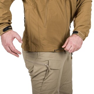 Kurtka Helikon Cougar Softshell Windblocker QSA HID - Coyote