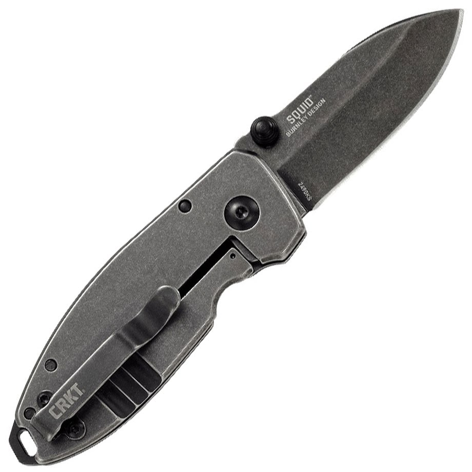 Nóż składany CRKT Burnley Squid - Black Stonewash