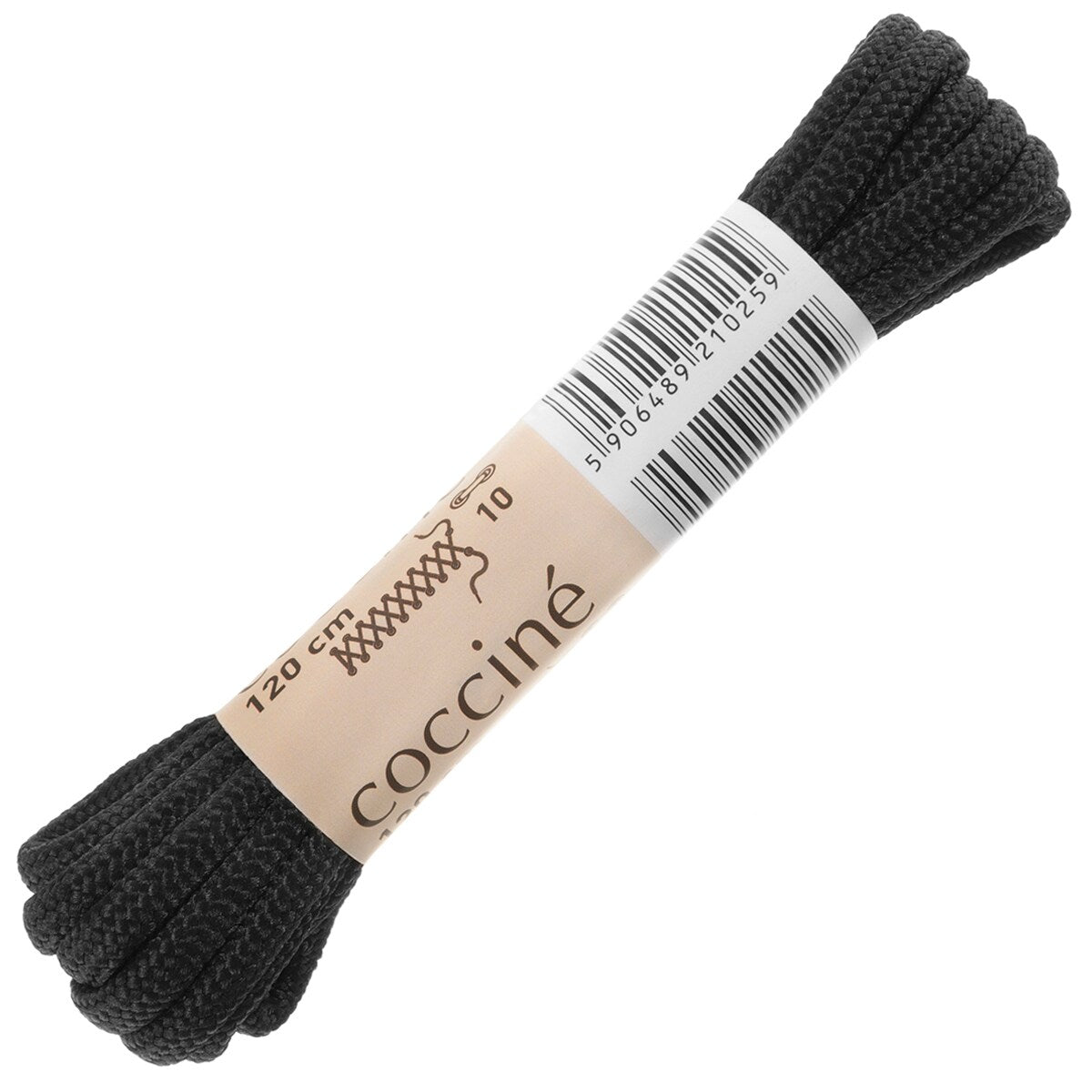 Sznurowadła Coccine premium 120 cm - Black