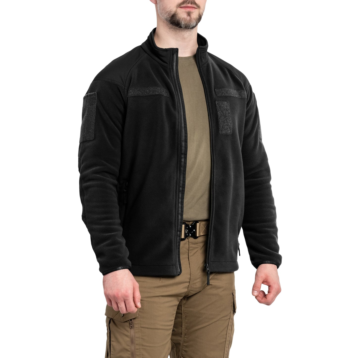 Polar M-Tac Combat Fleece Polartec Jacket - Black