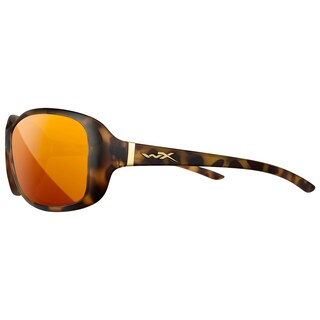 Okulary damskie Wiley X Affinity - Captivate Polarized Bronze Mirror/Matte Demi Brown