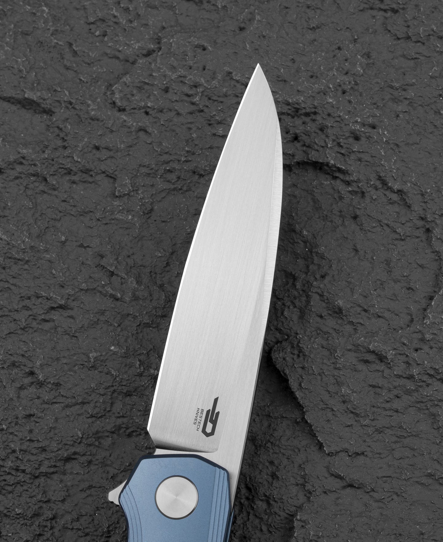 Nóż składany Bestech 9 - Satin/Blue