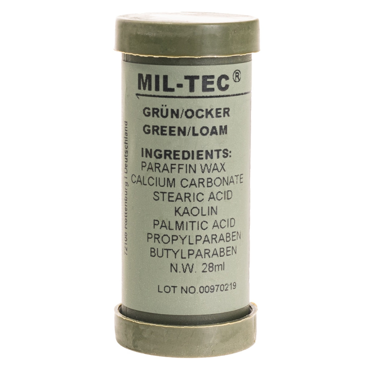 Farba maskująca w sztyfcie Mil-Tec - Green/Loam