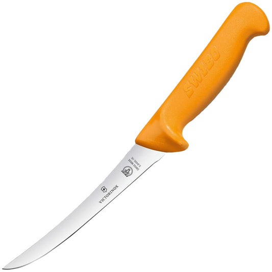 Nóż kuchenny trybownik Victorinox Swibo semi-flexible 13 cm - Yellow