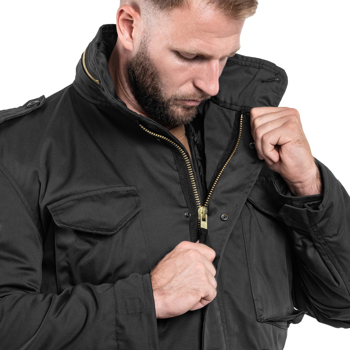 Kurtka Mil-Tec M65 Black