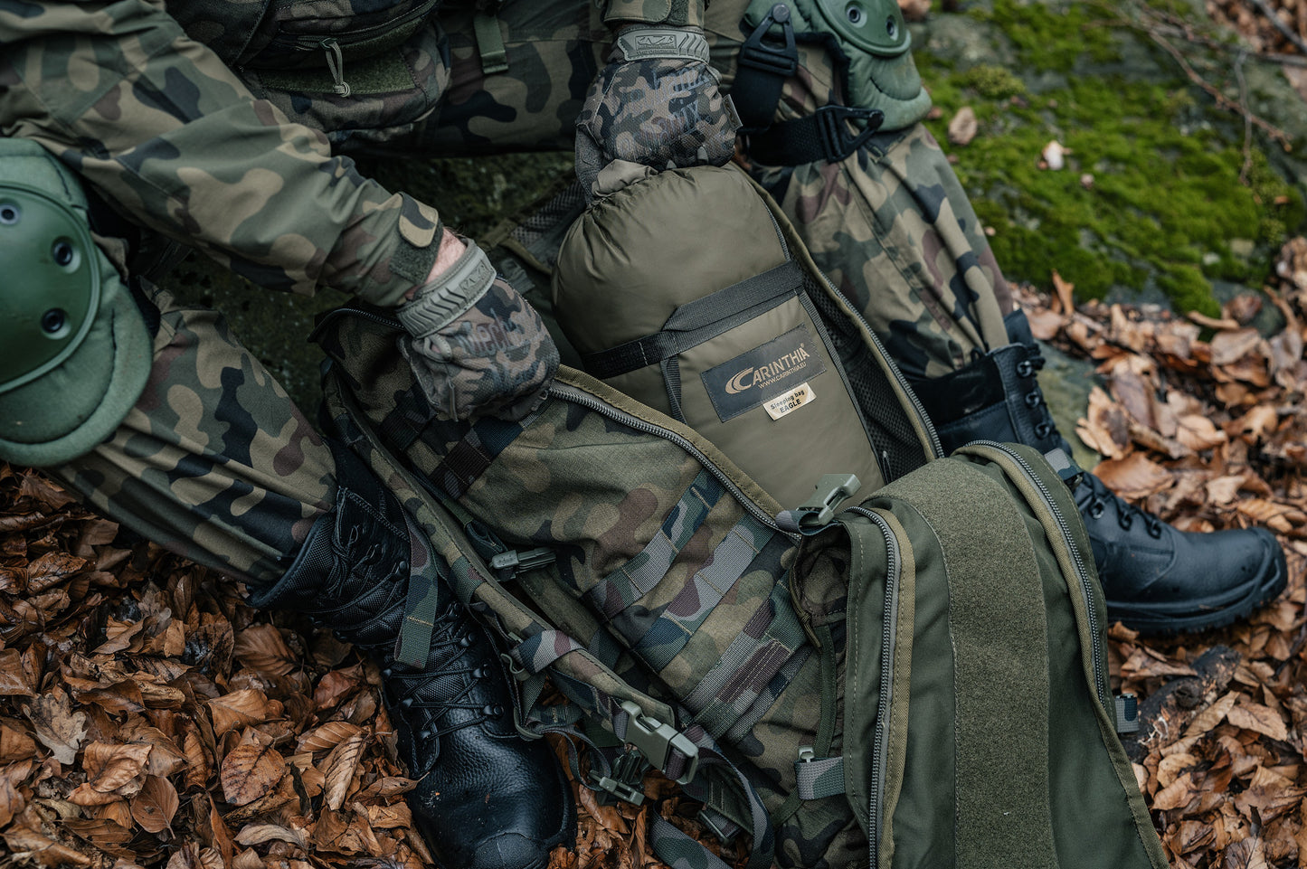 Śpiwór Carinthia Eagle Olive - Lewy