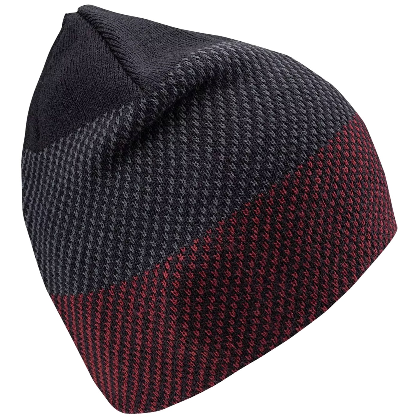 Czapka zimowa Hi-Tec Rolo - Black/Merlot