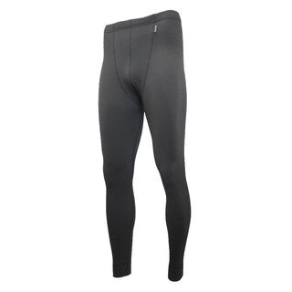 Legginsy termoaktywne męskie Haasta drapane - Czarne