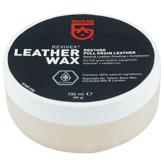 Wosk do konserwacji sprzętu Gear Aid Revivex Leather Wax - 100 ml