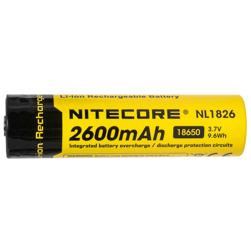 Akumulator 3,7 V Nitecore NL1826 18650 - 2600 mAh